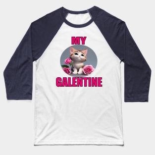 My galentines kitty cat Baseball T-Shirt